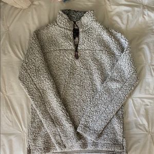 True Grit pullover zip up